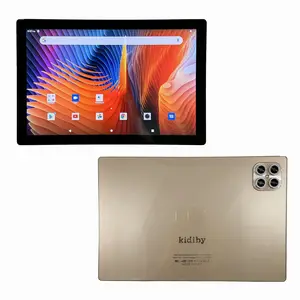 Kidiby 10.1 pouces IPS Android tablette GSM avec clavier 4 Go + 64 Go tablette PC Garming entreprise éducative