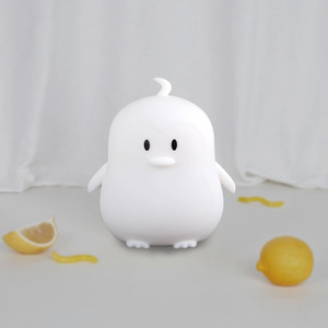 An toàn bé chim cánh cụt ánh sáng ban đêm mềm Silicone RGB màu USB có thể sạc lại PBA miễn phí tùy chọn điều khiển từ xa trẻ em phòng ngủ đèn - Product Image 6