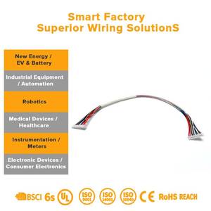 Изолированные медные кабельные жгуты с наконечниками из PBT/PVC для компьютеров/мотоциклов, защита IP65 - Product Image 3