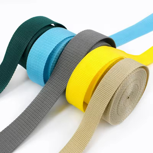 Bán buôn đầy màu sắc 1inch 38mm 20mm 25mm 50mm 32mm 38mm polyester bông băng vải bông cho túi xách may mặc dây đeo - Product Image 3