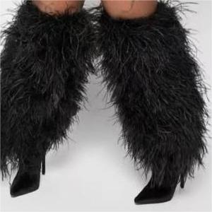 Best Selling High Quality Ladies 2025 Winter Over-the-Knee Zip PU <b>Boots</b> women's <b>boots</b> winter ladies' shoes PU insole <b>boots</b> - Product Image 3
