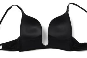 Womens Seamless Low <strong>Back</strong> <strong>Bra</strong> Wire Lifting Deep U Shaped Plunge Backless <strong>Bra</strong> <strong>With</strong> Convertible <strong>Clear</strong> <strong>Straps</strong> - Product Image 5