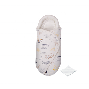 Penjualan laris tas tidur bayi baru lahir katun selimut bedong bayi super lembut cetak kartun tas bungkus bedong bayi - Product Image 6