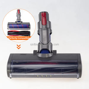 Convient pour Dysons <span class=keywords><strong>aspirateur</strong></span> V7 V8 V10 V11 V12 Compatible brosse de sol électrique en plastique à poils souples pour modèles minces - Product Image 3