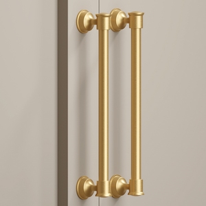 Maniglie per Mobili in Ottone Massiccio Stile Francese Vintage per Armadi e Cassetti Hardware Classico Americano - Product Image 4