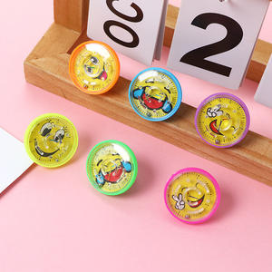 Dessin animé créatif pour enfants visage souriant anneau labyrinthe jouet éducatif perles en plastique Puzzle petit cadeau en gros - Product Image 2