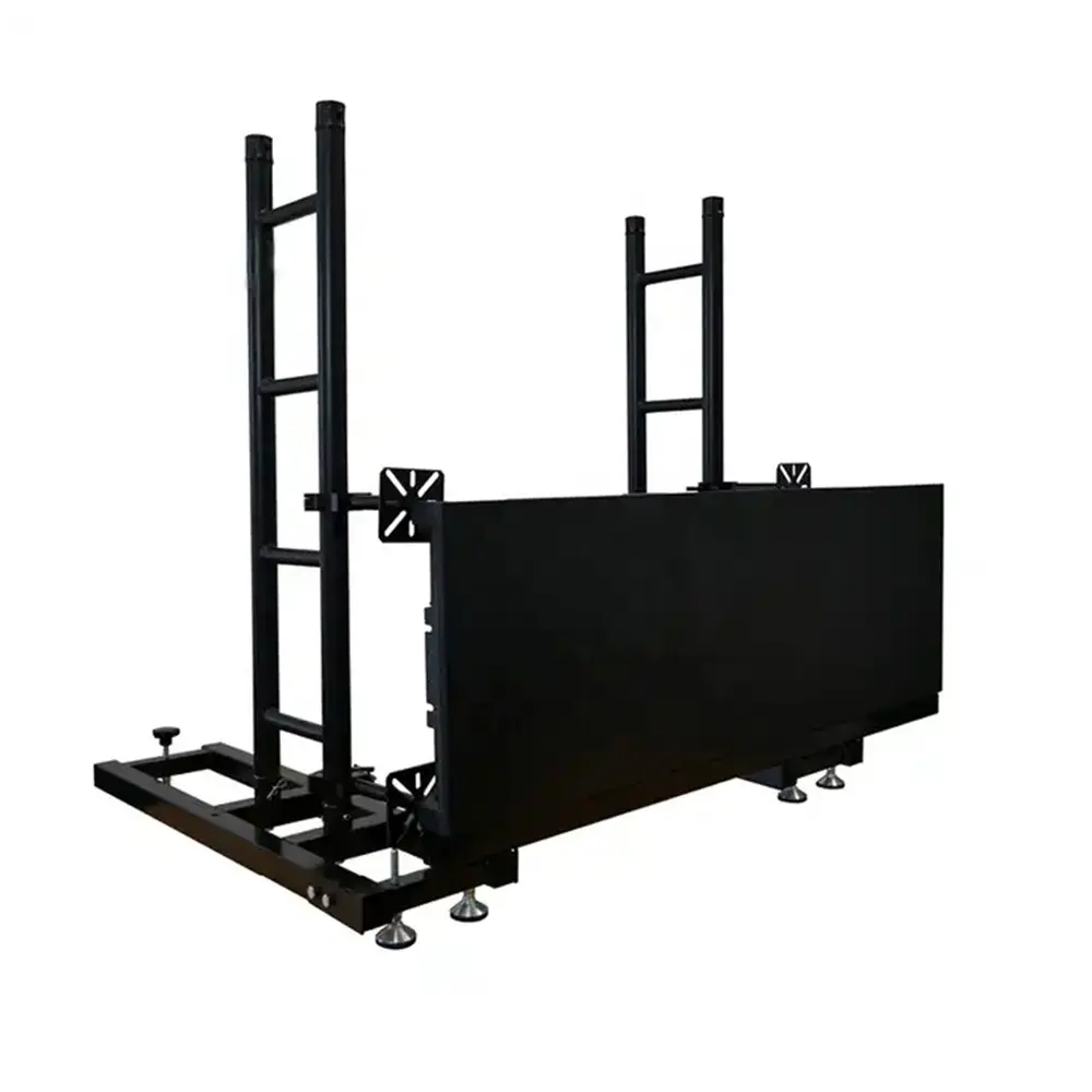 Kindawow Alumínio Custom Truss Display LED Ground Stacking Para Produção De Vídeo Wall Ground Support Truss