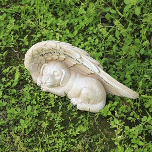 Witt alta calidad Memorial Beloved Pet Tombstone resina artesanías adornos <span class=keywords><strong>de</strong></span> <span class=keywords><strong>animales</strong></span> recuerdos <span class=keywords><strong>de</strong></span> perros decoraciones <span class=keywords><strong>de</strong></span> patio cachorro personalizado - Product Image 3