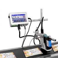 Impresora de Tarjetas de Inyección de Tinta Portátil con Pantalla Táctil de 5 Pulgadas y 600dpi, Funciona con Batería, Nueva, Impresión de Datos Variables, Códigos QR y Números de Lote