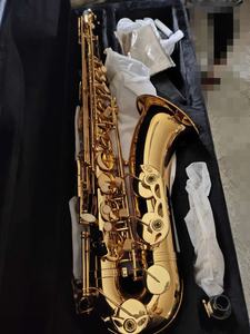 Saxofón <span class=keywords><strong>Tenor</strong></span> Bb Más Vendido, Saxofón de Madera OEM, Saxofón de Latón con Lacado Dorado, Saxofón <span class=keywords><strong>Tenor</strong></span> de Tono Bb (JTS-400L) - Product Image 2