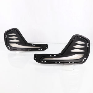 Estilo de coche LED DRL para Chevrolet Cavalier <span class=keywords><strong>Onix</strong></span> 2020 luces de circulación diurna señal de giro cubierta de lámpara <span class=keywords><strong>antiniebla</strong></span> - Product Image 3