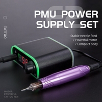 Nouveau tatouage Pmu tatouage pistolet stylo et alimentation maquillage Permanent sourcil beauté Microblading Machine pour la formation de l'académie