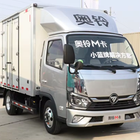 Nouveau Foton 4*2 Diesel 5T 10T Van Cargo Truck pour la vente
