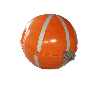 工場カスタムFRP航空警告ボール高電圧ケーブル警告ボールパワータワー航空ロゴボール