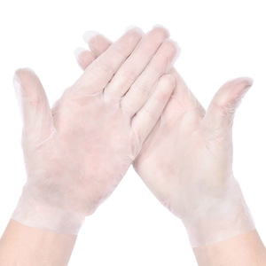 Disposable TPE <b>Gloves</b> Food Grade Kitchen Use Thickened Waterproof Solid Color Custom Made <b>Plastic</b> <b>Gloves</b> - Product Image 1