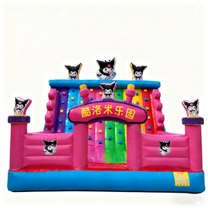 Vente chaude Haute Qualité Sûr Écologique Gonflable Grimpeur Château Mur D'escalade 500kg Capacité Taille Personnalisable En Plein Air - Product Image 3