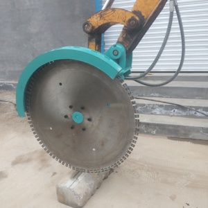 Scie hydraulique bibo pour la découpe de pierres, pour l'excavatrice, pour la découpe de blocs de marbre et de granit en carrière, en promotion - Product Image 2