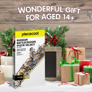 Quà Tặng Mới Lạ Bộ Mô Hình Tàu Thủy Pyotr Velikiy Chiến Đấu Nga Mát Mẻ Bộ Ghép Hình Kim Loại 3D Tự Làm Cho Người Lớn - Product Image 6