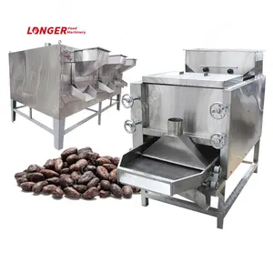 Cacao Bonen Huller Cacao Roosteren En Beschietingen Machine Sheller/Zifter