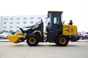 Nouvelle Mini-chargeuse sur pneus Lw160kv de marque chinoise, 0,9 m³ de godet, 1,6 tonne, avec dents de godet, durable, en promotion - Product Image 3