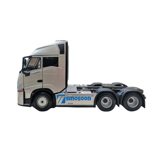 Modellino Originale Sinotruk 1:24 del Nuovo Trattore Huanghe Yellow River X7, Camion HOWO in Lega, Modello Yellow River JN150 per Sinotruk - Product Image 1