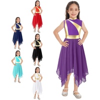 Tenue de danse contemporaine pour enfants de 6 à 16 ans Vêtements de danse pour enfants Vêtements de danse moderne pour filles Costume de danse lyrique