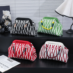 Sac fourre-tout en tricot rayé grande capacité pour femme 2026 – Sacs à main et pochettes à bas prix pour femmes - Product Image 4