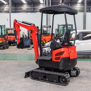 Mini Excavadora a Precio Económico HT16, Retroexcavadora Hidráulica, Mini Pelle, Maquinaria de Construcción de 1 y 2 Toneladas - Product Image 5