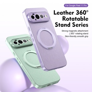Fundas Magnéticas de Cuero PU para Teléfono Móvil, para Google Pixel 11 Pro XL 10 9 8 Pro, con 360° °   Cubierta Protectora de Lente - Product Image 5
