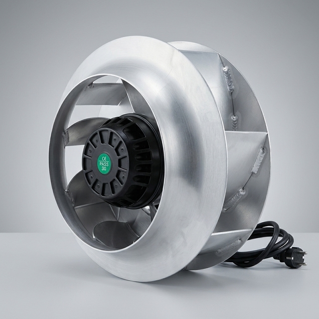 Precision Cooling for Data Centers Three-Phase 450*209mm 1350rpm Sheet Aluminium Backward Centrifugal Fan 3C CE