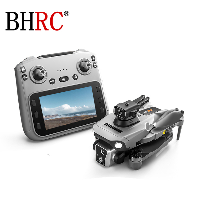 Customized K19MAX Screen Remote Control Brushless Power Obstacle Avoidance Mini 4K Hd Follow Drone with Gps and Return Home