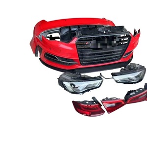 Adecuado para 14-16 <span class=keywords><strong>Audi</strong></span> <span class=keywords><strong>A3</strong></span> S3 Conjunto de parachoques delantero y trasero con montaje de faros LED Piezas de desmontaje de fábrica de luces traseras. - Product Image 2