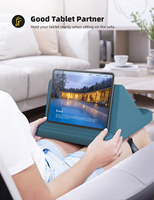 Lamicall PL01 Support de lecture pour livre, coussin de lit doux pour tablette, support de repos pour liseuse électronique et téléphone portable, multi-angles