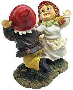 Statue de Gnomes de jardin en polyrésine/résine, en couleur - Product Image 2