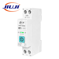Interruptor Inteligente WIFI JIUJI TUYA Smartlife 63A con Medición y Monitoreo, Disyuntor, Temporizador, Relé, Estado de Conexión, Plástico