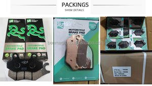 Plaquettes de frein à disque avant Benma FA174 en métal fritté pour moto CB 400 CB400 Motocross pour CB 600 Hornet DL <span class=keywords><strong>650</strong></span> XT V-Strom - Product Image 4