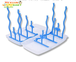 Yomoeco — support de séchage de biberons pour bébés, produit en plastique, pliable, vente en gros - Product Image 3