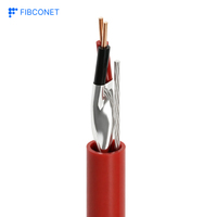 Câble d'alarme incendie Fibconet EN 50200 PH120 UTP FTP Modèle Rouge 305 mètres/Personnalisé pour certification CE RoHS