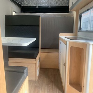 Remorque d'aventure Gx13 avec alarme de fumée et de <span class=keywords><strong>gaz</strong></span> CO, boucle de sécurité à double anneau et boîte à outils de rangement externe - Product Image 5
