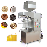 Machine de traitement d'huile chaude et froide / petite entreprise, presse à huile de graines de tournesol, d'arachides et de noix de coco