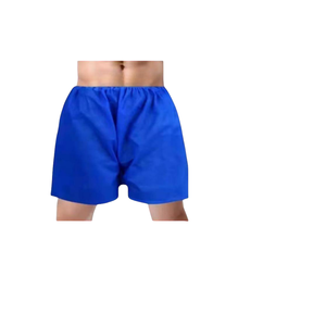 Short jetable boxer pour hommes, pantalon de sauna de massage pour <span class=keywords><strong>salon</strong></span> de beauté, pantalon de bain de pieds, pantalon de bain non tissé - Product Image 1