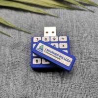 OEM Custom USB Flash Drives Creative PVC Pen Design 8GB a 128GB Rango de capacidad USB 2,0 Interfaz para regalos promocionales