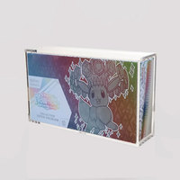 Étui en acrylique transparent pour Pokem Super Premium Collection Evoluzioni Prismatiche SV8.5 étui SPC en acrylique personnalisé