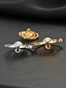 Thân Thiện Với Môi Cao Cấp Xoắn Ốc Ngọc Trai Trang Trí Chân Nút Thanh Lịch Nghệ Thuật Thiết Kế Cho Hàng May Mặc Dresses-Cao Cấp Trang Phục - Product Image 3