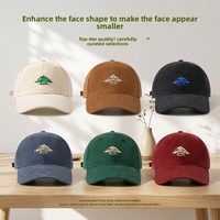 Gorra de Béisbol Estilo Americano con Bordado de Montaña Saya, Diseño Punk Urbano, Primavera/Otoño, Gorra de Copa Suave