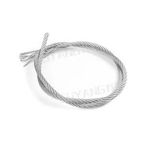 מנוף חוט חבל 7x7 2 מ"מ 8mm 304 316 נירוסטה חוט חבל מחיר - Product Image 6