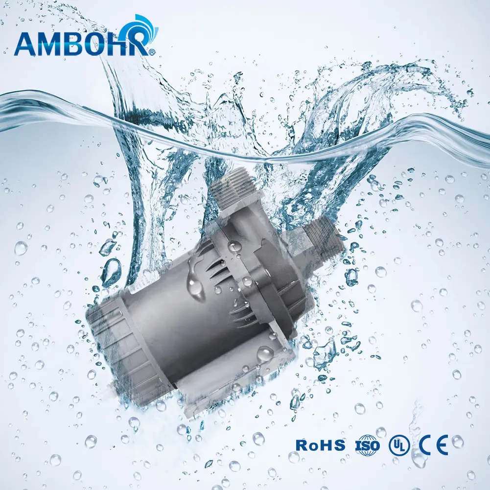 AMBOHR WP-DC60G Brushless Frequency Alta Eficiência Temperatura Resistência Mini Bomba De Água Submersível Para SPA