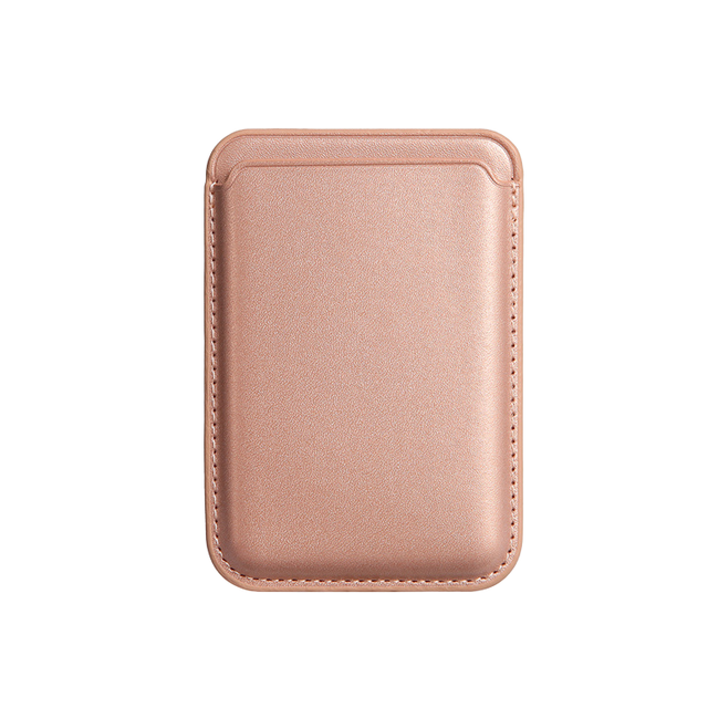 Custom Logo Magnetic Card Holder Luxury Slim Leather Phone Case Wallet for iPhone 17 Pro Max 17 16