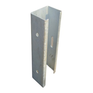 Cheap Recycled Used Galvanized Steel 4x4 Galvanized Square Metal Fence <strong>Posts</strong> for Guard Rail - Product Image 1