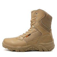 Chaussures de randonnée pour hommes, bottes d'entraînement, chaussures de randonnée à tige haute, bottes tactiques pour hommes